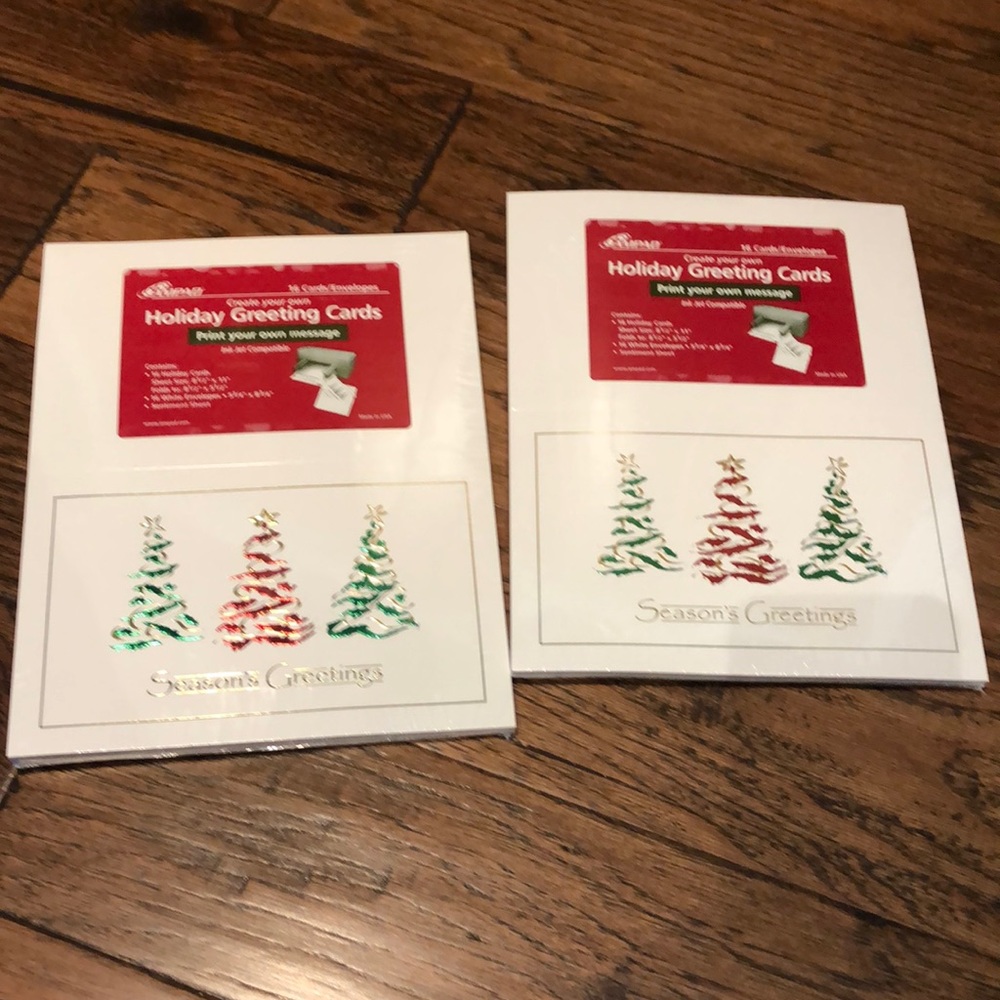 Holiday Greeting Cards with Envelopes